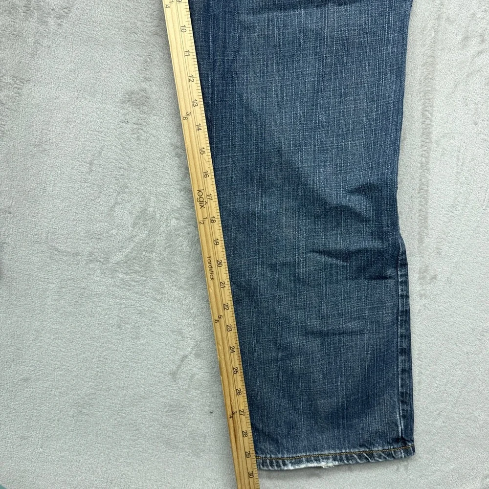 Vintage Levi's 505 Regular Fit Jeans Men 34x30 Blue Straight Dark Wash Denim Y2K